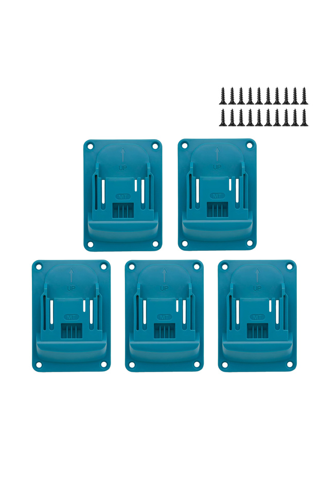 5pcs 1/5/10PCS Tool Drill Mount Holder Compatible for Makita 18V Li-ion Drills, Heavy Duty ABS Tools