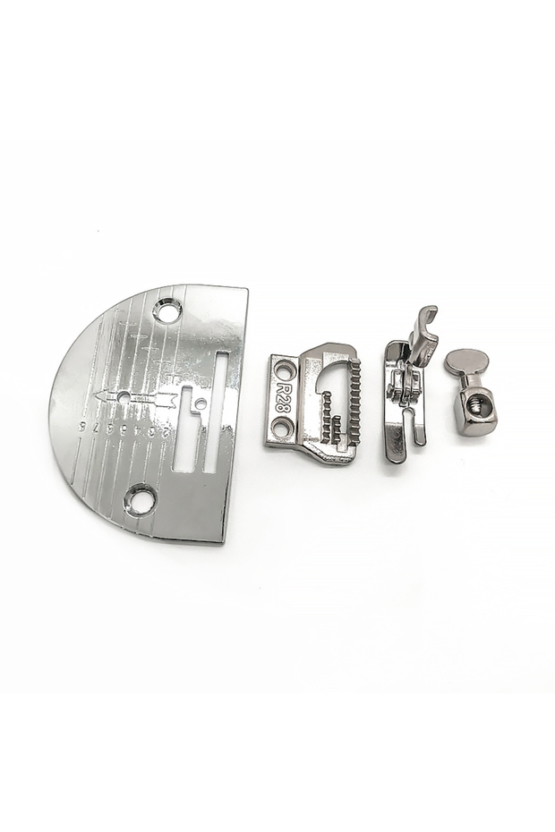 4pcs in total Light Grey 4pcs old-fashioned household foot sewing machine accessories set, needle pl