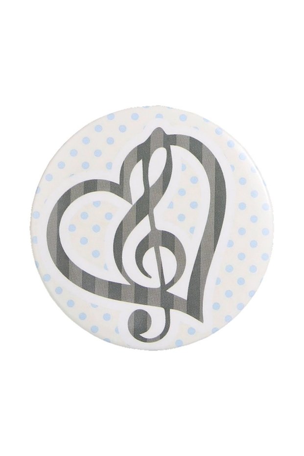 MXZ507 Japanese Manga Candy Color Star Strawberry Tinplate Soft Button Pin Cute Cat Music Heart Logo