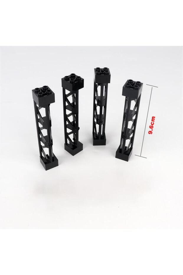 support 4pcs Multi functional Building Block Toys 16x16(12.8inch) Double Sided Baseplate Desktop sto
