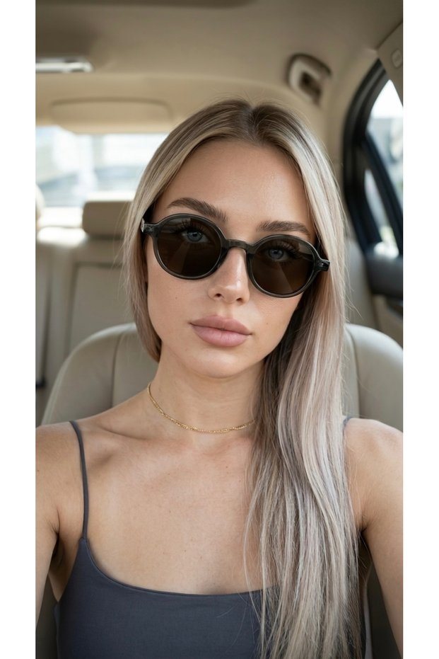 Flap 002 Green Sunglasses