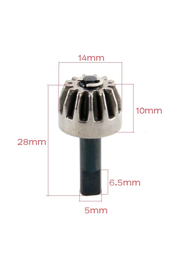 02030 High Hardness Steel Differential Gear Set for HSP 1/10 RC Car Fits 94101 94102 94103 94107 941