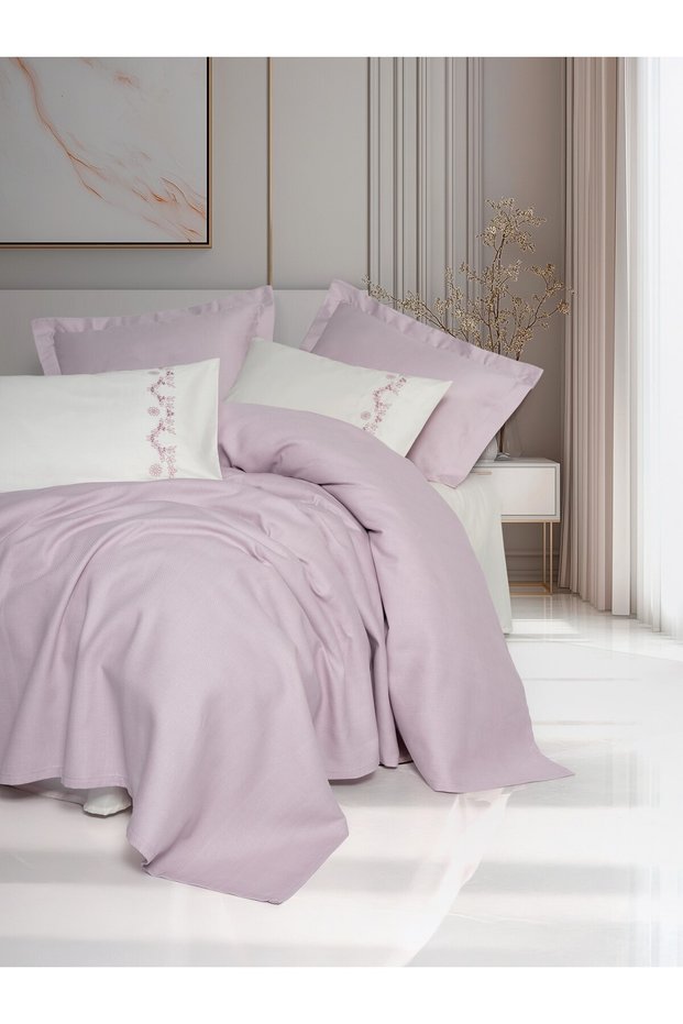 Serenity Bamboo Double Pique Set Vaila Lilac