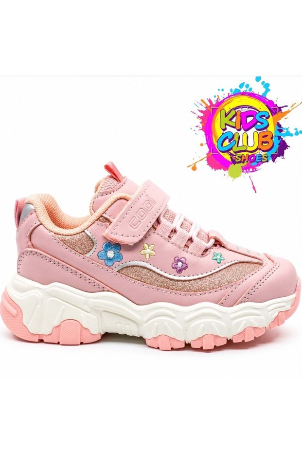 Cool Bella D-Lites Sneaker Orthopedic Children's Sports Shoes Pudra