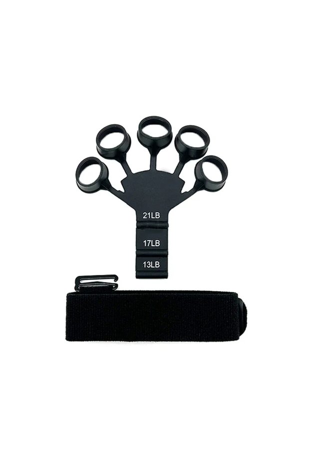 1PCS 1pcs Silicone Gripster Grip Strengthener Finger Stretcher Hand Grip Trainer Gym Fitness Trainin