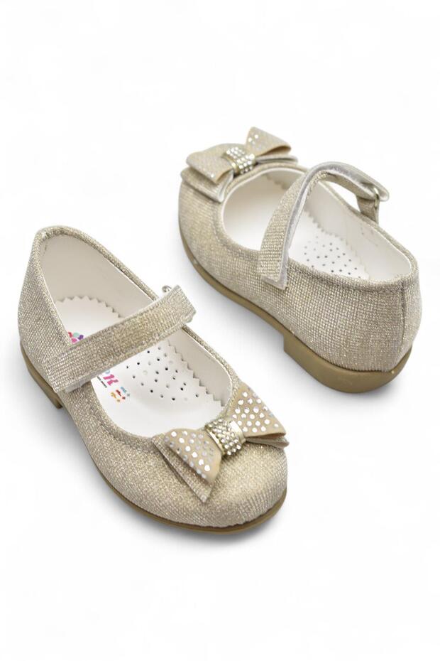 5951 Comfortable Sole Buckle Girl's Ballerina Shoes Wedding Evening Dress Engagement Home Ballerinas