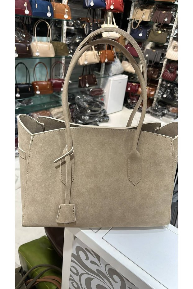 Women's Suede Large Size Puppy Handbag