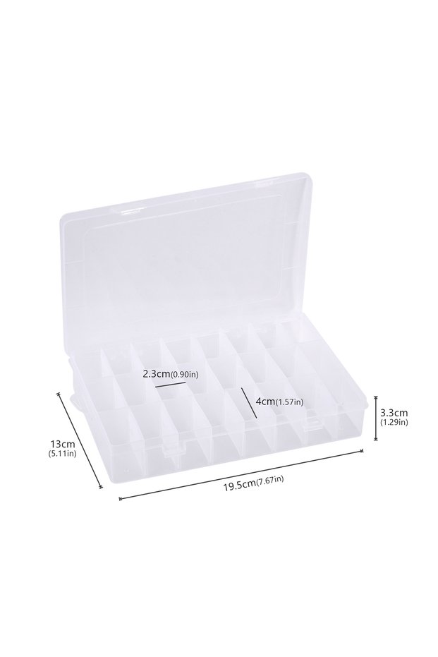 24 Grids New 42 Axis Sewing Thread Storage Box Spools Bobbin Carrying Case Container Holder Craft Sp