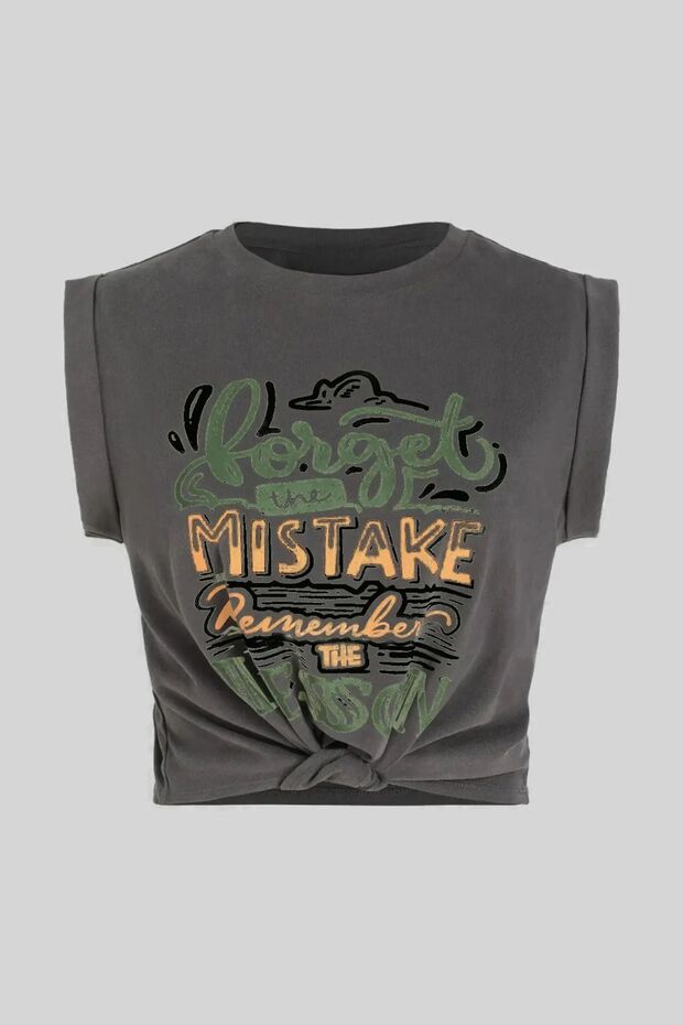 Printed Short T-Shirt