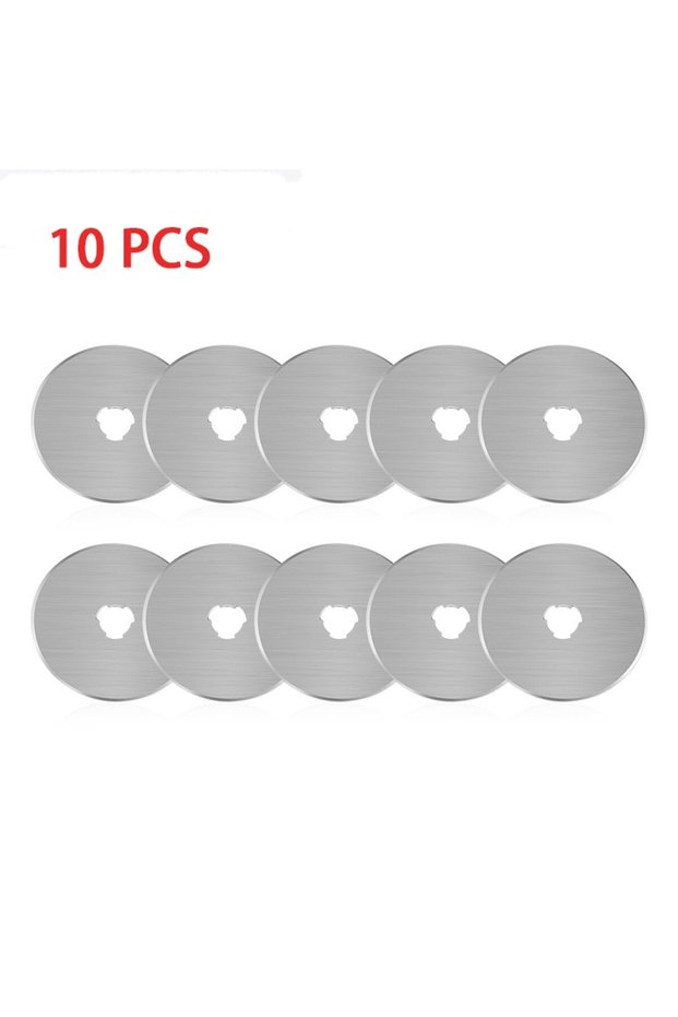 45mm 10 PCS 10PCS 45MM Multi-Purpose Rotary Cutter Fabric Disc Hand Quilting Sewing Wheel Paper Roll