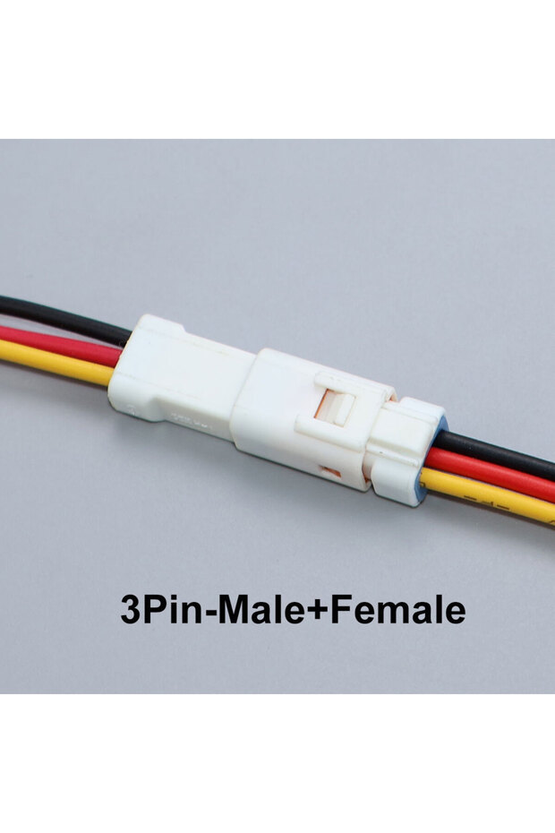 3Pin Male Female JCD Waterproof JST JWPF Connector 2P 3P 4P 6P 8P Male And Female Plug Socket 0.3m ²