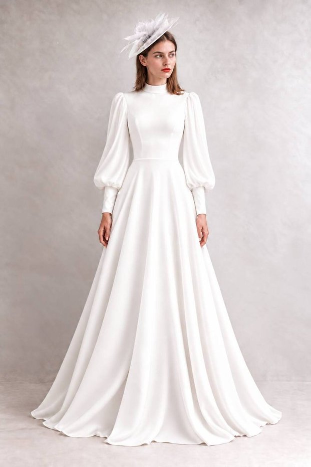Modest Nikah Dress Hijab Wedding Dress Hijab Nikah Dress