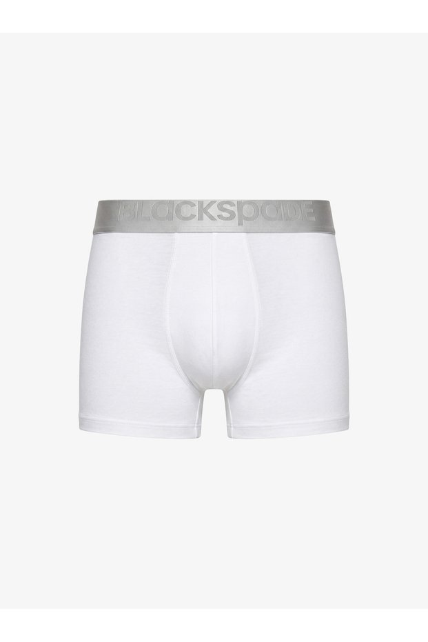 Men's Modal Elastane Boxers Silver 9302 - White