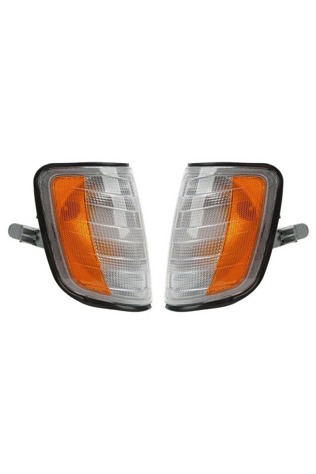 Left Front Turn Signal Corner Lamp Indicator Replacement for E Class W124 1984‑1995 Dual Color 12482