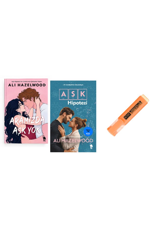 Aramızda Aşk Yok + Aşk Hipotezi 2 Kitap Set Pens Hd