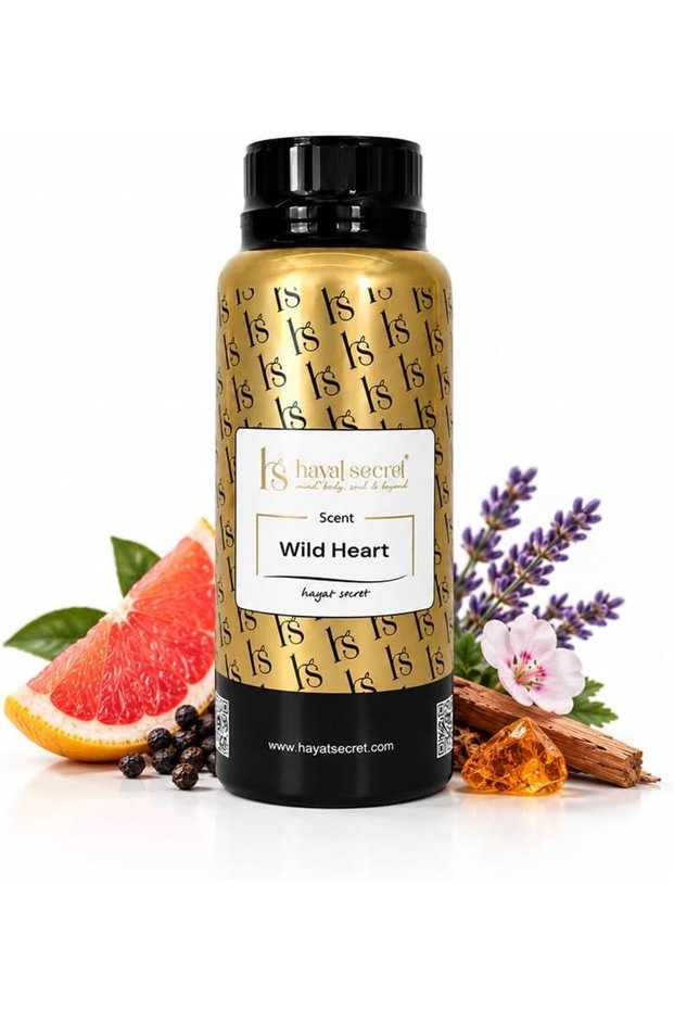 Wild Heart Premium Aroma Oil 500ml | Citrus Woody Amber Essential Oil Blend | Long Lasting Home Fragrance Oil