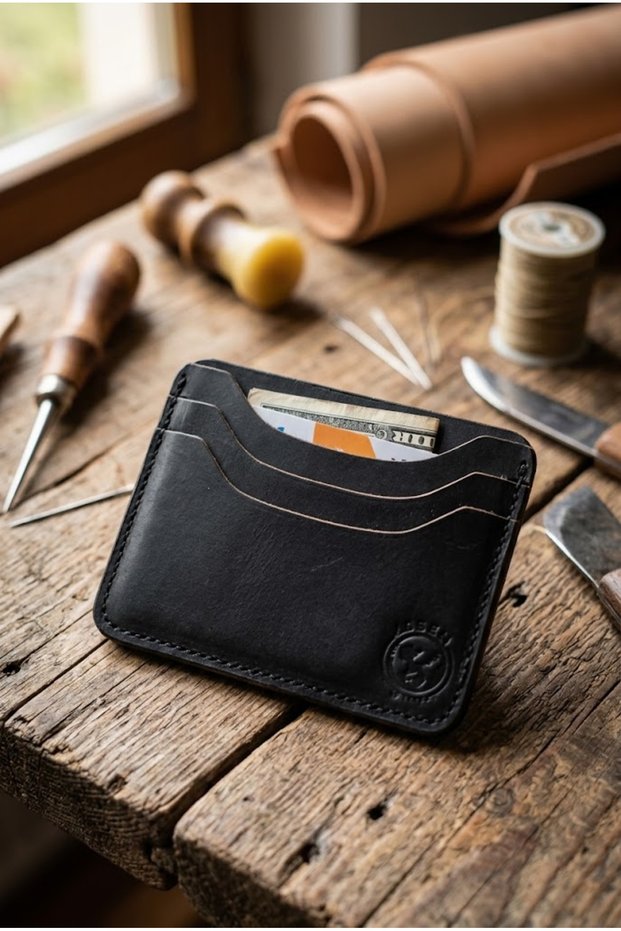 Men's Genuine Leather Wallet Card Holder