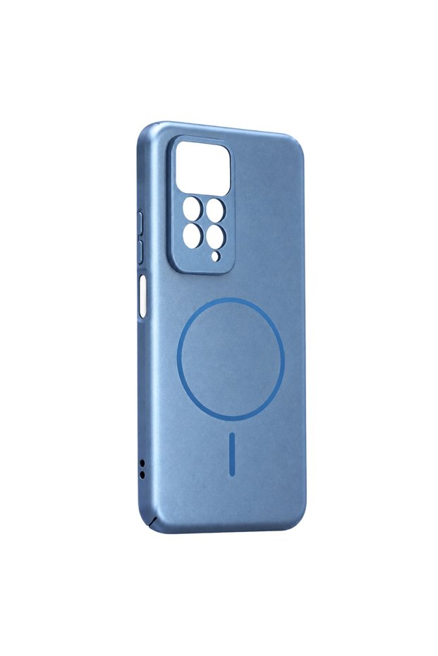 غطاء Xiaomi Redmi Note 11 Pro Mika Pc Magsafe - أزرق فاتح