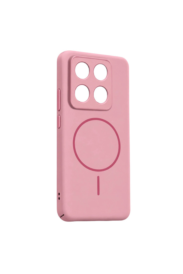Xiaomi mi 14t pro mika pc magsafe cover - pink