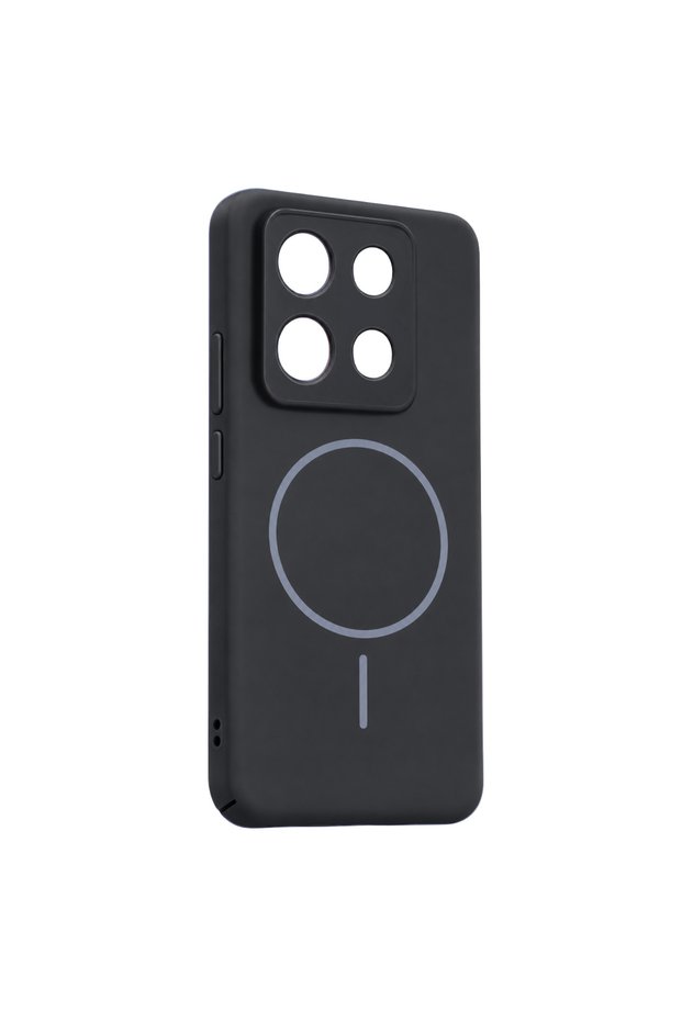 غطاء Xiaomi Redmi Note 13 4G Mika PC Magsafe - أسود