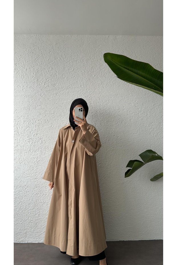 Nua Astarli Trench Coat - Camel