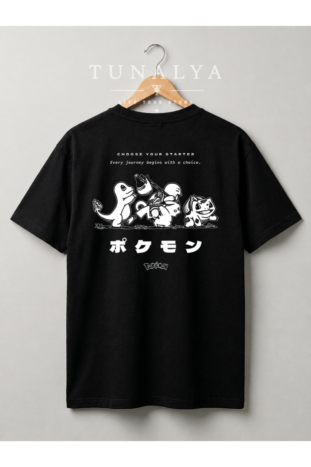 Tunalya Pokemon Special Design Printed Unisex Premium Cotton Anime T-Shirt