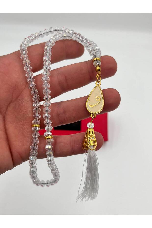 Multicolored Vavli Prayer Beads 99 Pieces – Stylish and Elegant Giftable Prayer Beads with Gold-Colored Metal Tassels Tsb0001