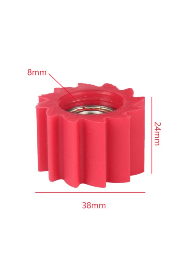 8mm-Red Motorcycle Pulley Wheel Drive Chain Roller Tensioner For Yamaha Honda Kawasaki KX KXF 250 45