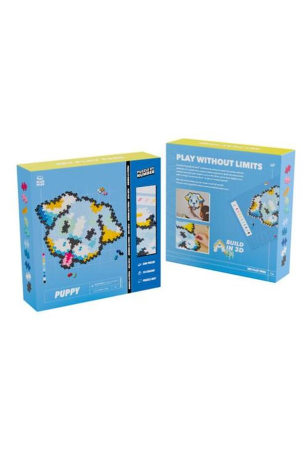 Puzzle Plus-Plus după numere, tip plăcinte - 500 de elemente