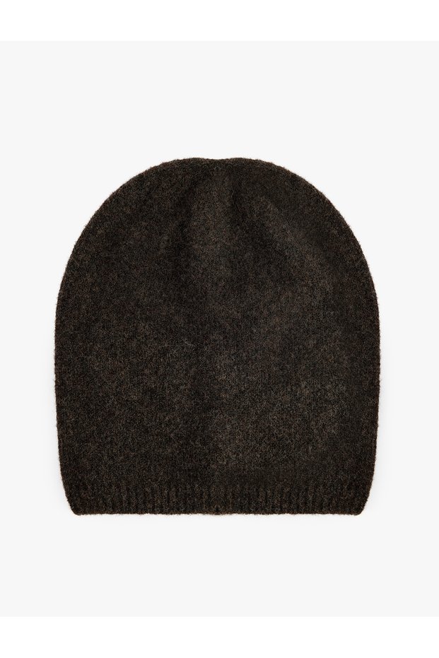 Wool Blended Knitwear Beret