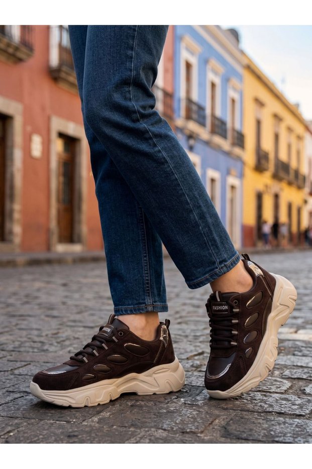 Thick Sole Orthopedic Winter Building Women's New Model Sports Shoes