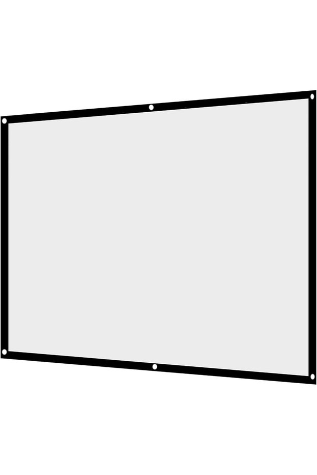 Portable Projection Screen 100 Inch 4:3 Foldable Canvas