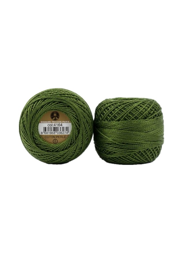 1 piece ören coton perle 8 100% mercerized hand embroidery knitting yarn - color: 4164
