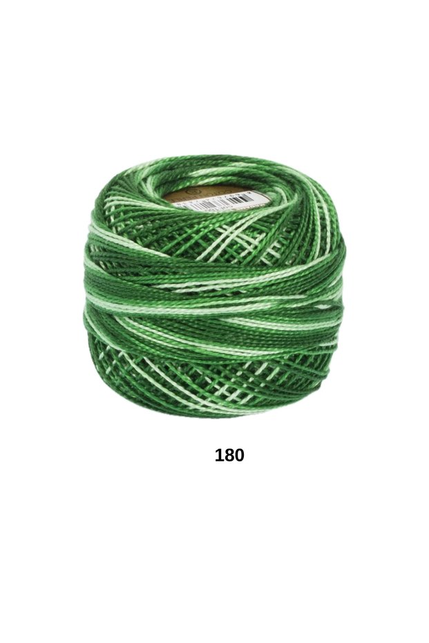 1 piece örenbayan coton perle 8 100% mercerized hand embroidery knitting yarn - color: 180