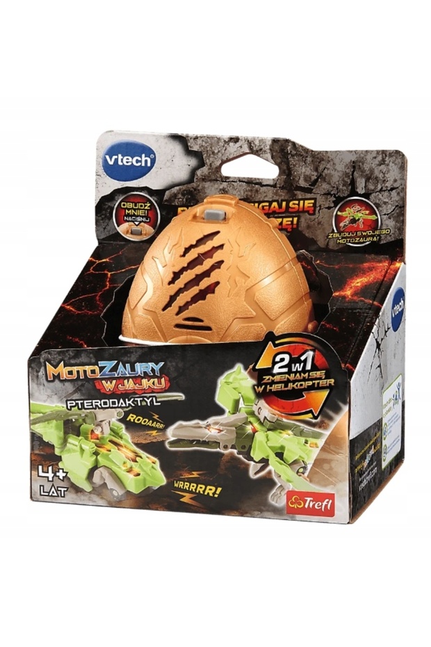 Vtech Motozaury Pterodactyl în ou