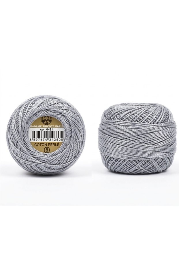 1 piece ören coton perle 8 100% mercerized hand embroidery knitting yarn - color: 481