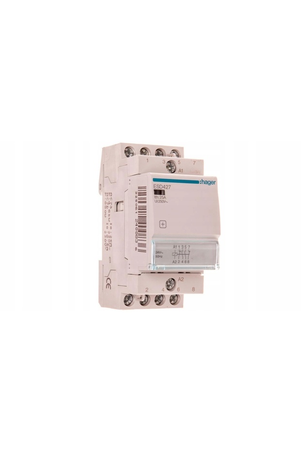 Contactor 24VAC 2NO+2NC 25A AC-7A/B