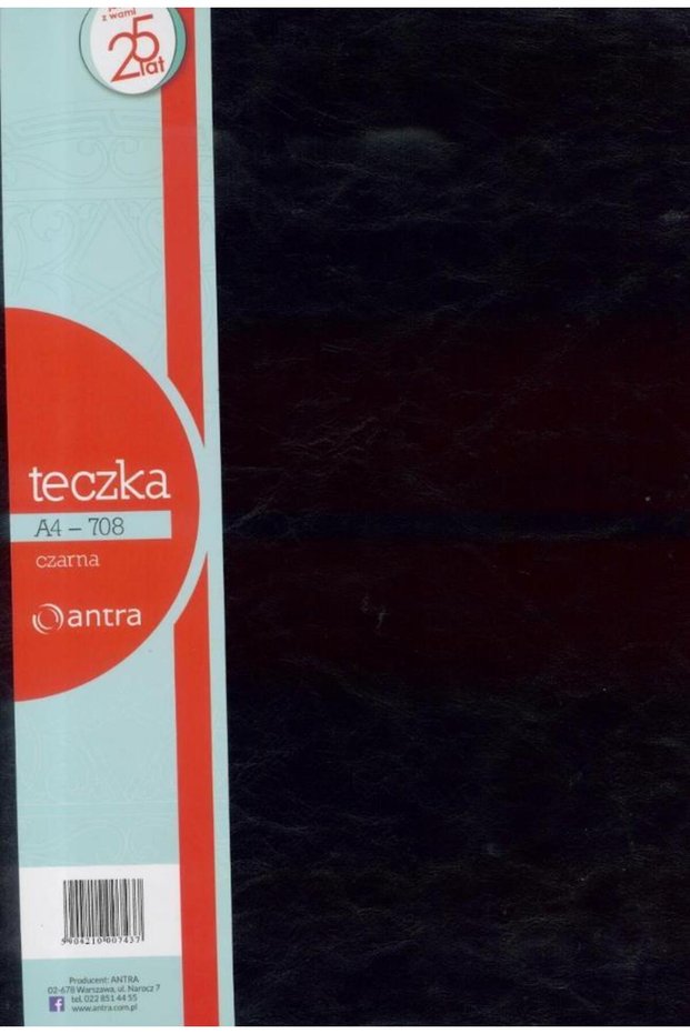 Dosar A4 708 Negru ANTRA