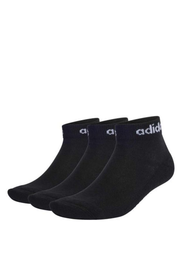 Linear Cushioned Ankle Socks 3-Pack