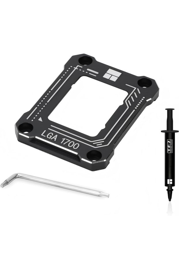 حامل مرن لمعالجات إنتل الجيل 12/13 LGA 1700، إطار استبدال لحامل المعالج/حامل ألومنيوم للمعالج