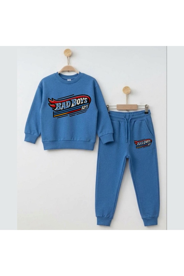 Team Sweatshirt Bad Boys Printed Girls' Boys' Crew Neck