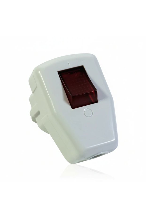 Socket adapter with switch and indicator light