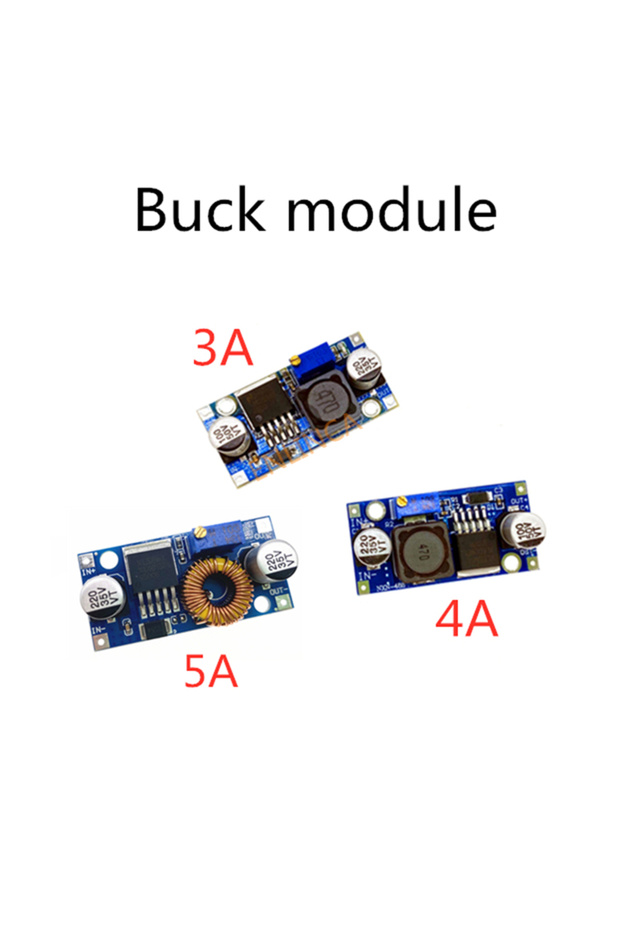 Buck Module 5A 1Piece Adjustable DC To DC LM2596 LM2596S XL4015 Buck Boost Module 3A 4A 5A Step-down