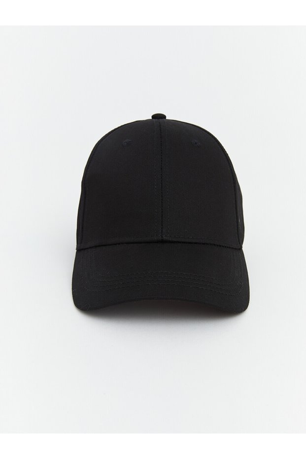 Peak New Season Men's Cap with Black Embroidered Details.