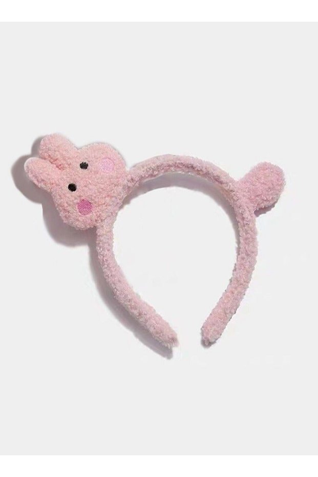Cute Rabbit Headband for Girls Pink