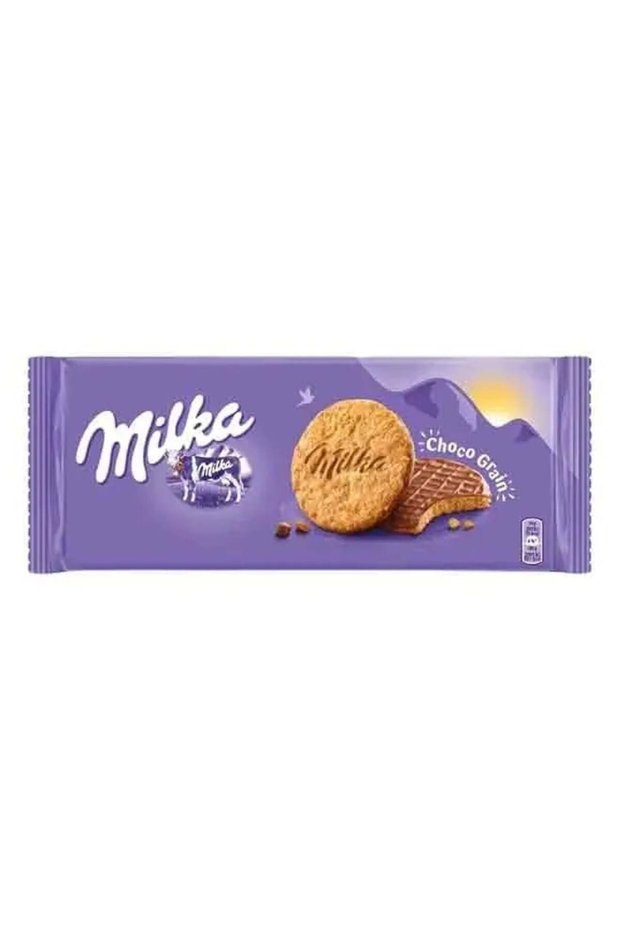 Choco Grain Biscuits with Alpine Milk Chocolate 126g