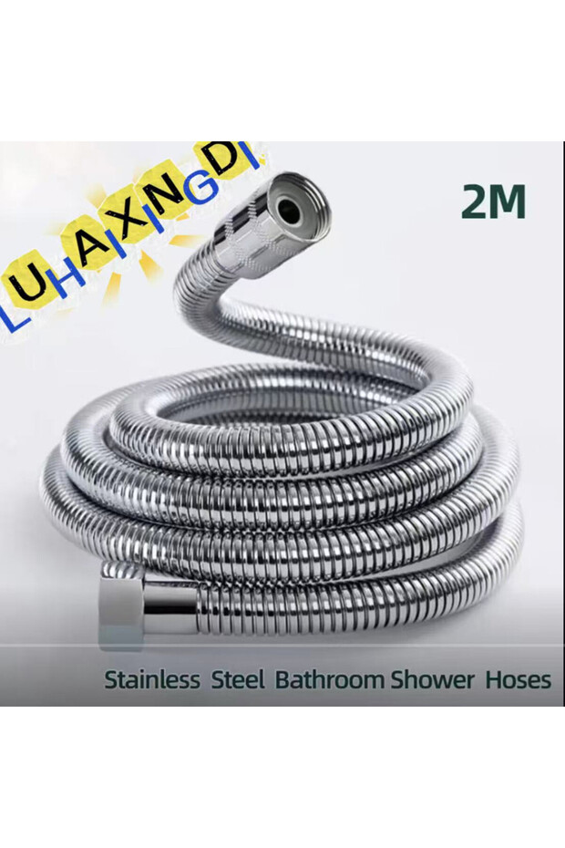 LUHAIXIONGDI Stainless Steel Shower Hose Explosion-Proof Large Flow Compression Resistance 1/2inch 2