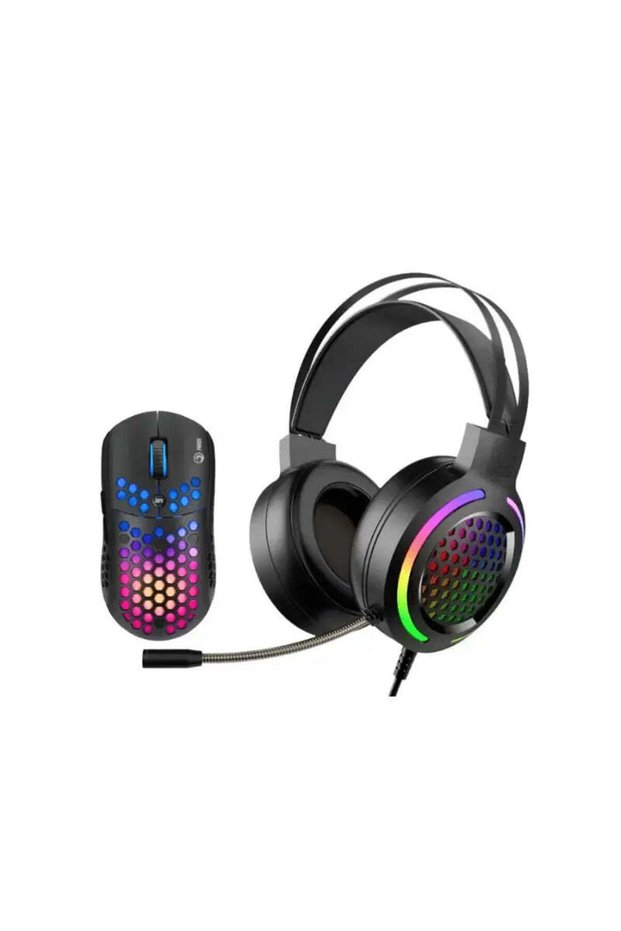 Headset & Mouse Gaming Combo MH01BK