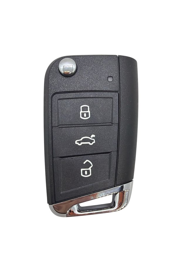 Volkswagen 5C Golf Jetta Skoda Oktavia Super B Seat Leon Switchable 3 Button Key Remote Case