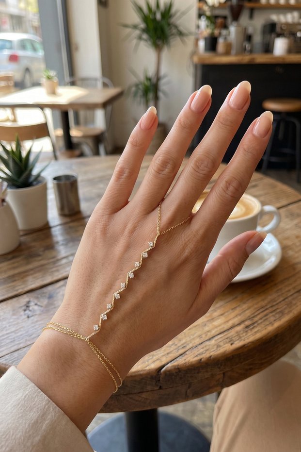 Gold Color Ivy Model Zircon Stone Shahmeran